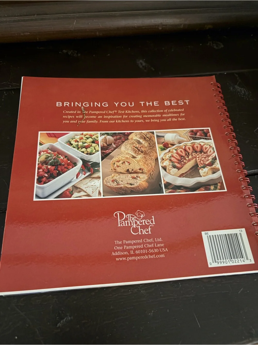 Pampered Chef Cookbook Set - It's Good For You (Green) & All The Best (Red)